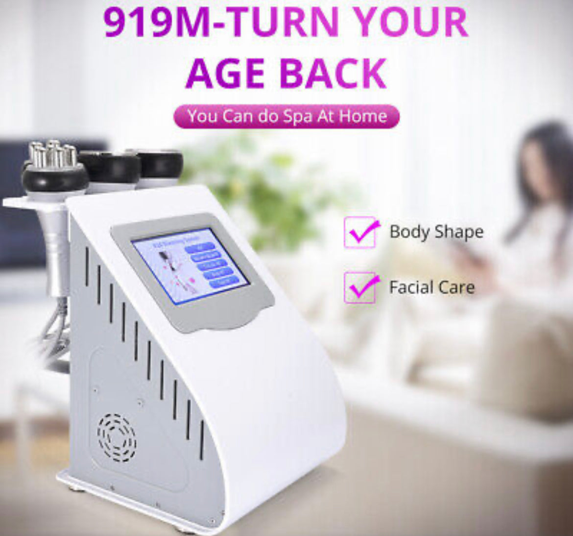 5 In 1 Cavitation/ Multipolar Weight Reduction Machine