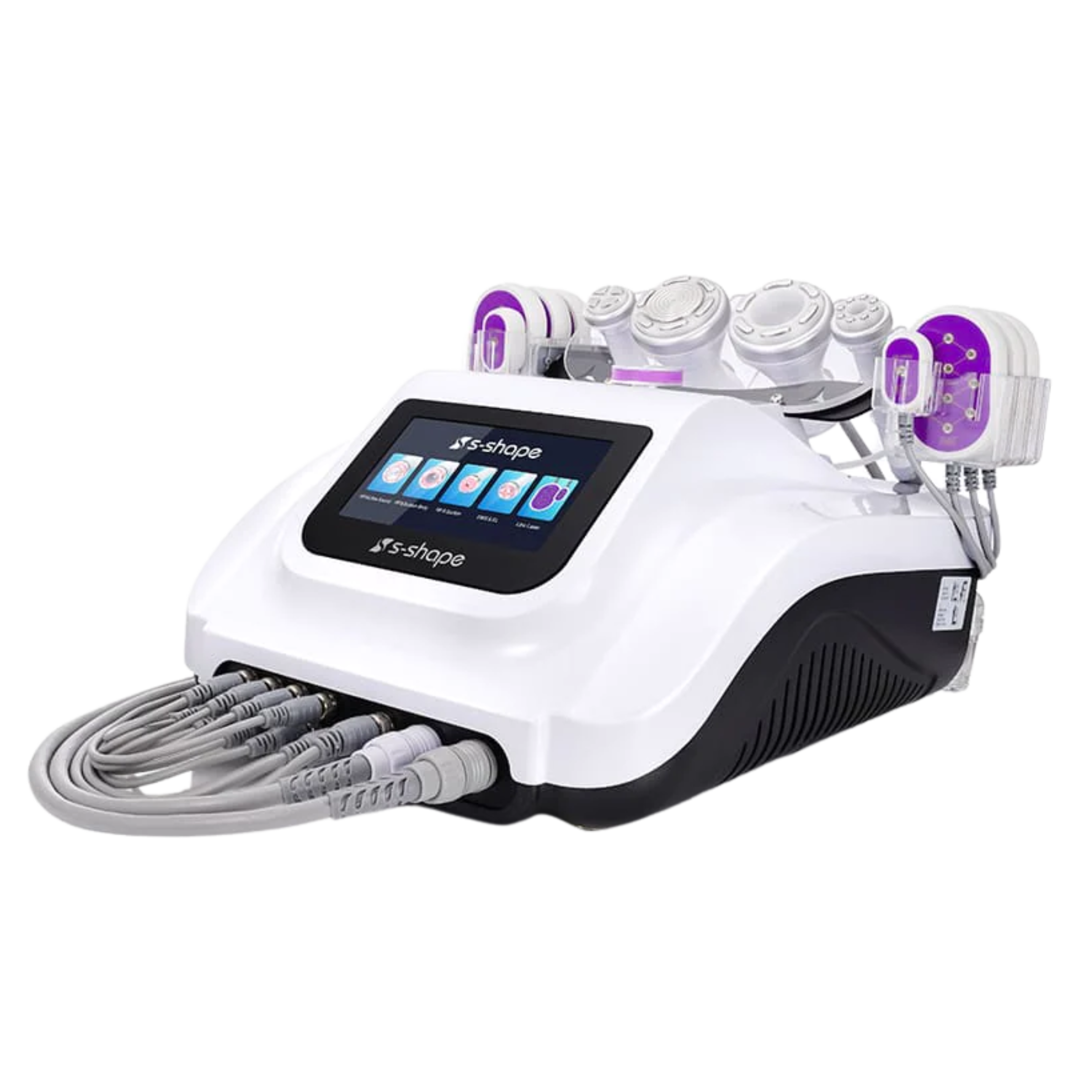 30K S SHAPE ULTRASOUND&RF EMS VACUUM BODY FACE LIPO LASER SCULPTURE SLIMMING MACHINE